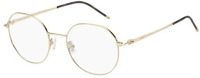 Женская оправа для очков Hugo Boss BOSS 1463 000, цвет: золотой, круглые, металл