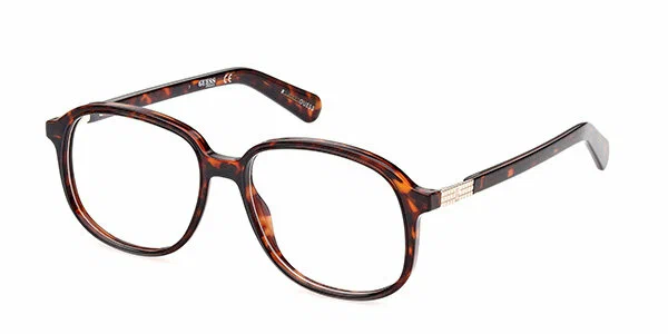 Мужская, женская оправа для очков Guess GU 8255 053, цвет: коричневый, квадратные, пластик