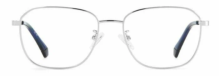 Мужская оправа для очков Polaroid PLD D454/G 010, цвет: серый, квадратные, металл