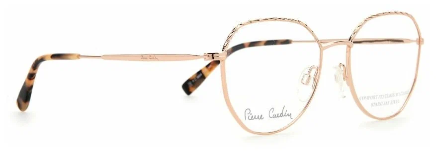 Женская оправа для очков Pierre Cardin P.C. 8869 3YG, цвет: золотой, панто, металл