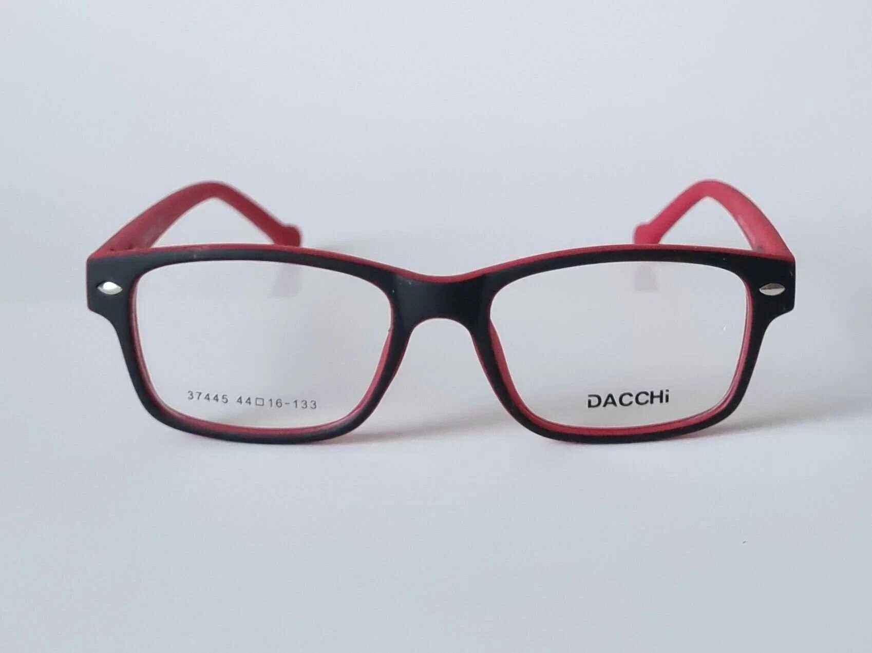 Оправа детская (5+ лет) для очков с флексами Dacchi 37445-C2, цвет черно-бордовый