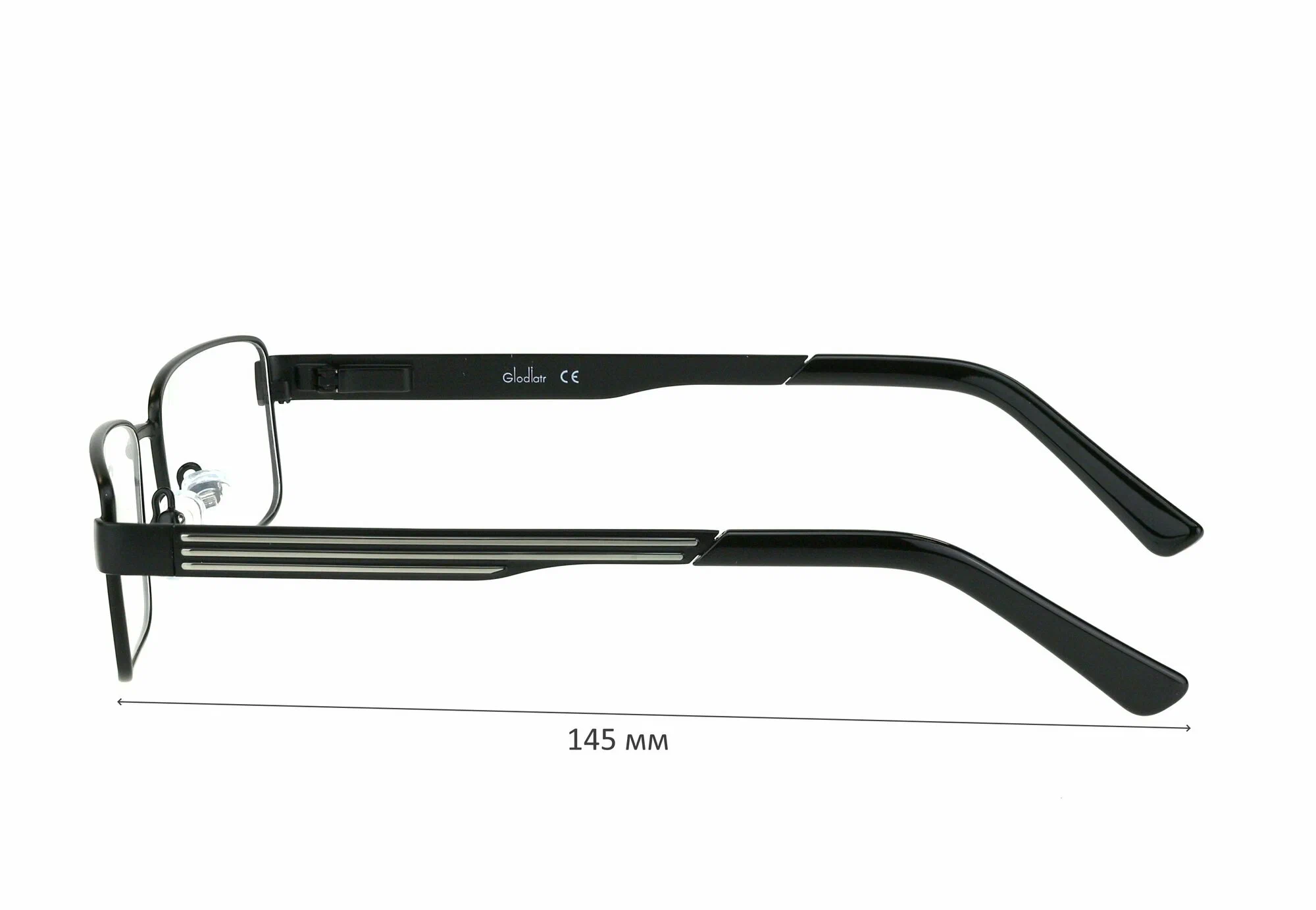 Очки для чтения с футляром на магните GLODIATR мод. 1953 Цвет 6 с линзами ECOPLUS 1.56 HMC +1.50 РЦ 60-62
