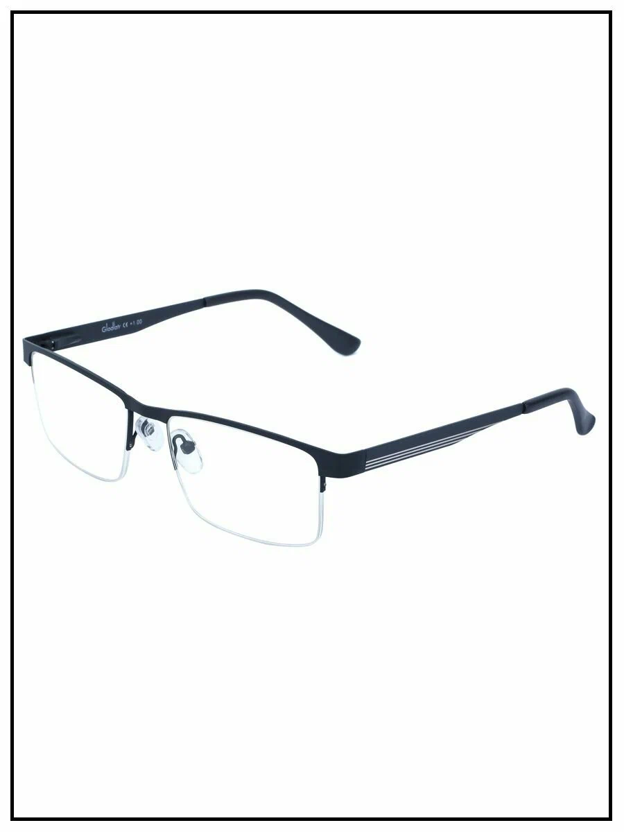 Готовые очки для зрения Glodiatr, мужские, с диоптриями +3.0, черный