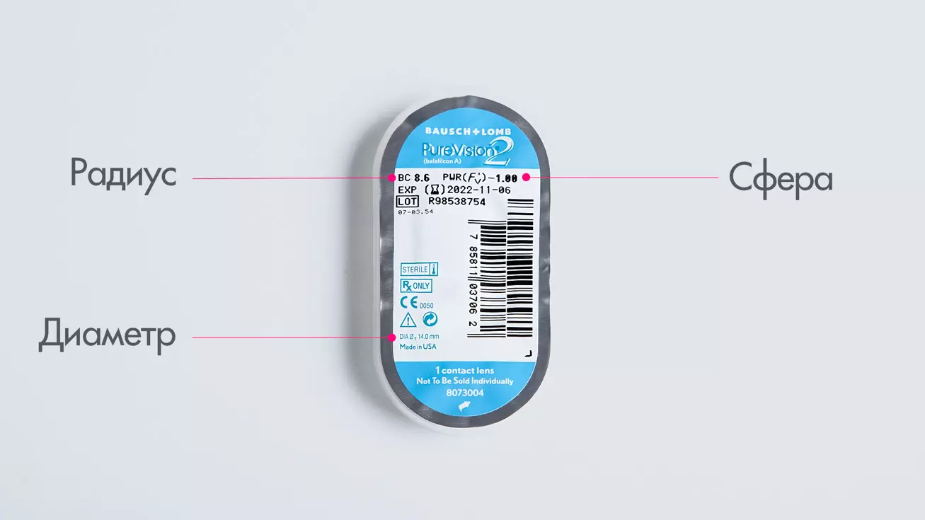 Pure Vision 2 (6 линз)