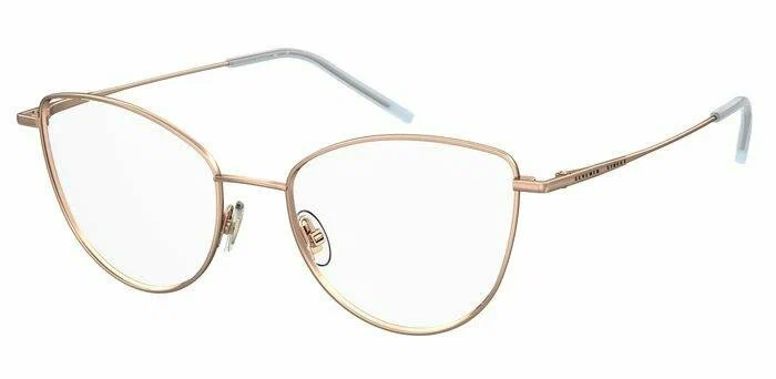 Женская оправа для очков 7Th Street 7A 560 DDB, цвет: золотой, кошачий глаз, титан