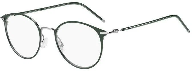 Мужская оправа для очков Boss BOSS 1432 EAN, цвет: зеленый, панто, металл