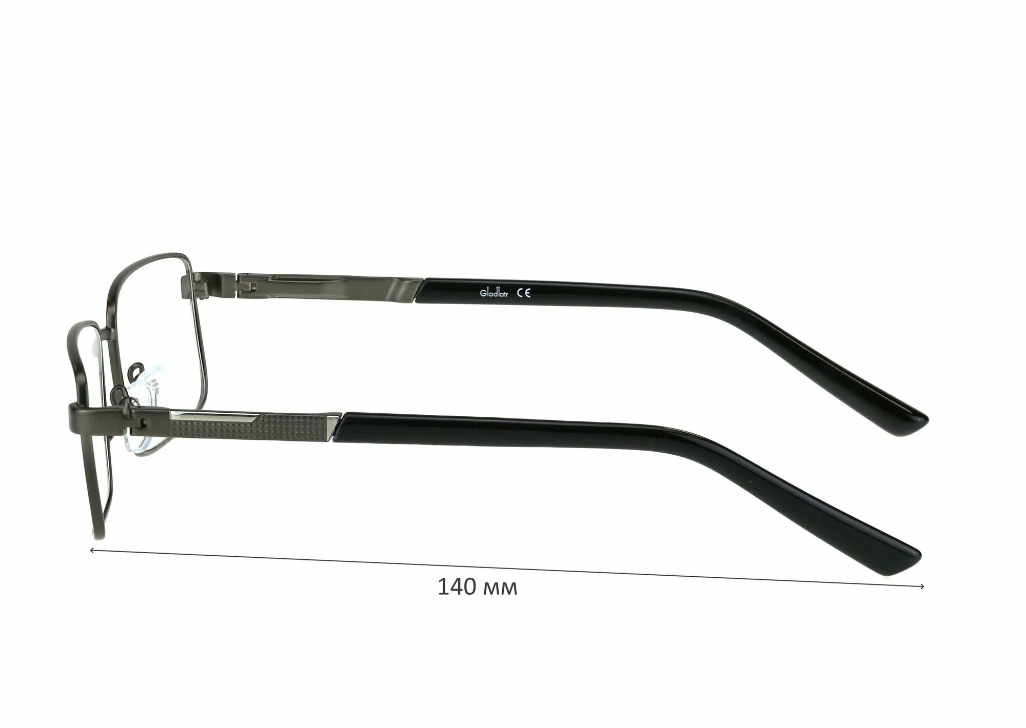 Очки для чтения с футляром на магните GLODIATR мод. 1982 Цвет 3 с линзами ECOPLUS 1.56 HMC +0.75 РЦ 64-66