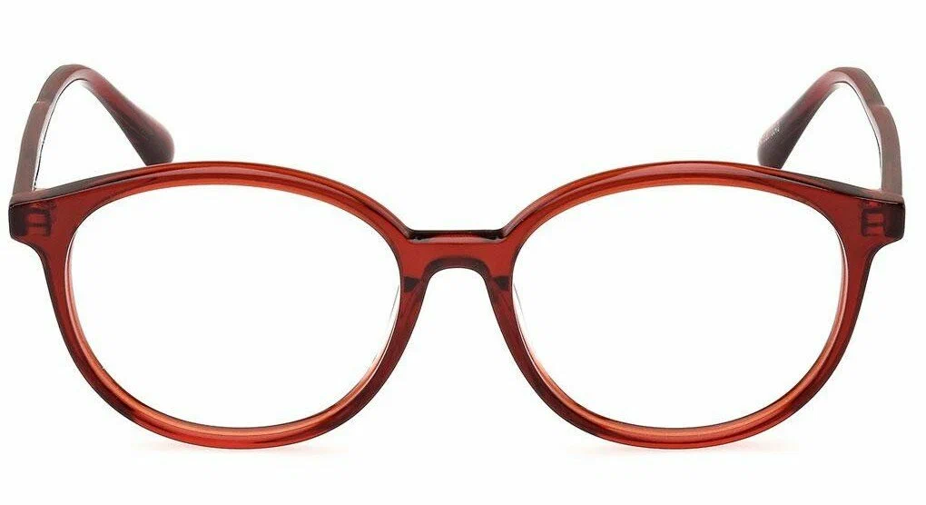 Женская оправа для очков Max&Co MO 5076 069, цвет: бордовый, круглые, пластик