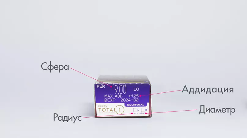 Dailies Total 1 Multifocal (30 линз)