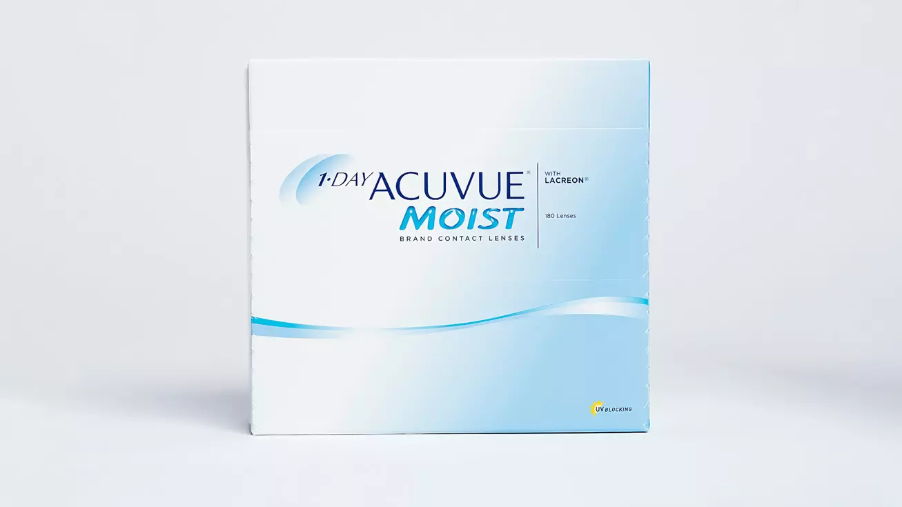1 DAY ACUVUE MOIST (180 линз)