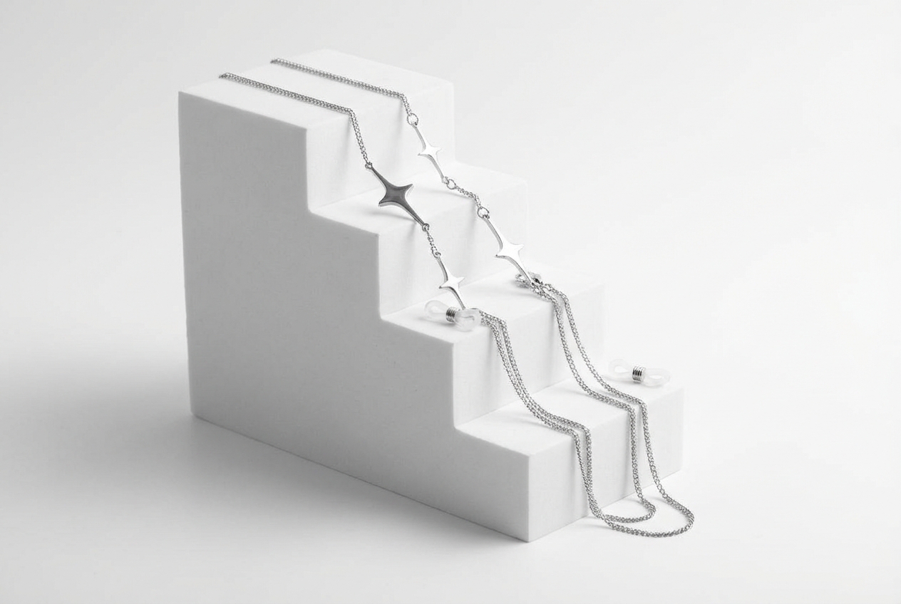 Цепочка для очков Silver