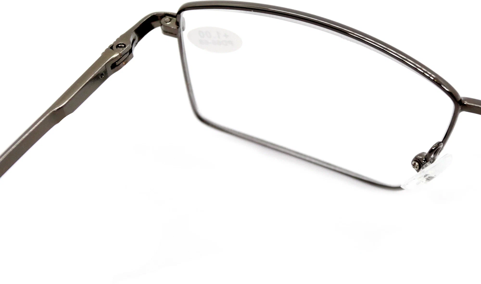Очки корригирующие мужские-женские 66-68 (+1.25) MOCT 182 M2, без футляра, цвет серый, линзы пластик, РЦ 66-68