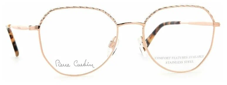 Женская оправа для очков Pierre Cardin P.C. 8869 3YG, цвет: золотой, панто, металл