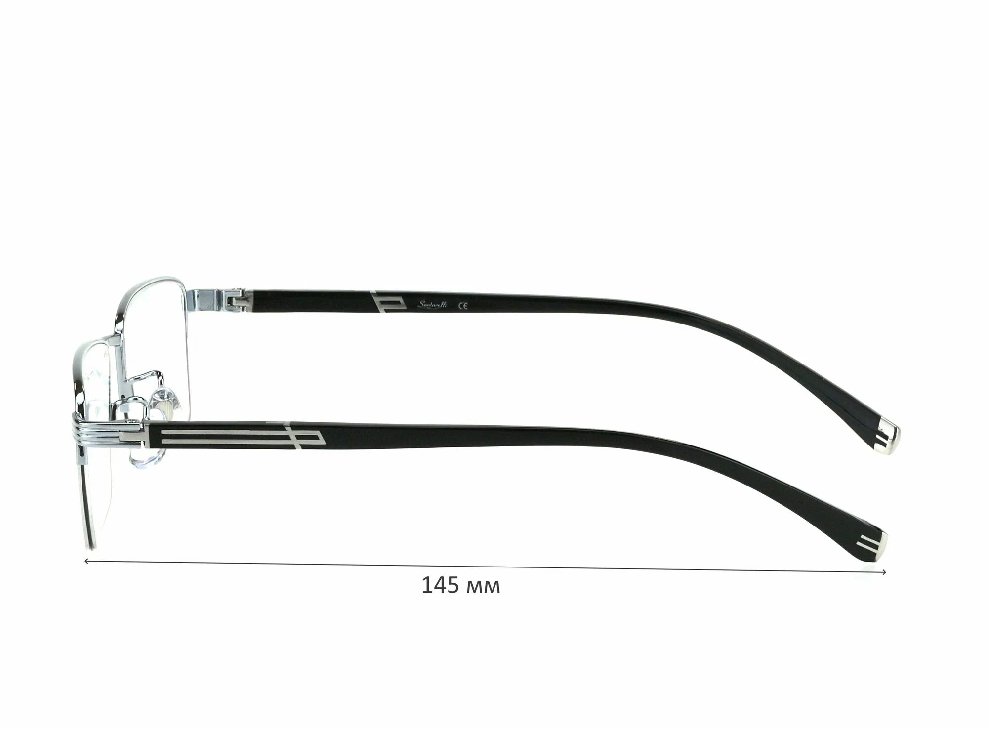 Очки для чтения с футляром на магните SANTARELLI мод. 98132 Цвет 3 с линзами ECOPLUS 1.56 HMC +0.75 РЦ 64-66