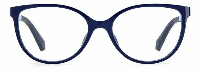 Детская оправа для очков Polaroid PLD D825 ZX9, цвет: синий, панто, пластик