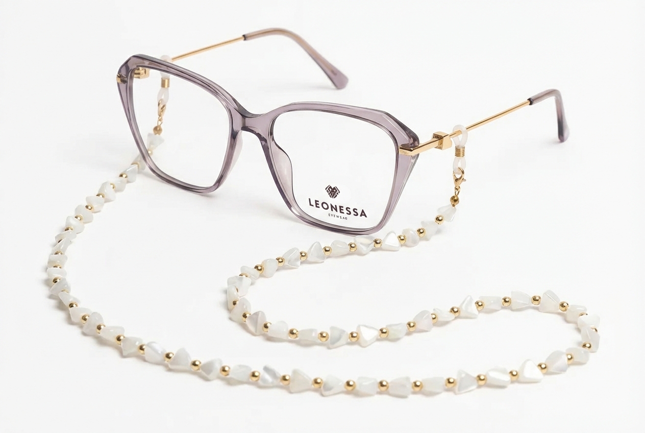 Цепочка для очков White