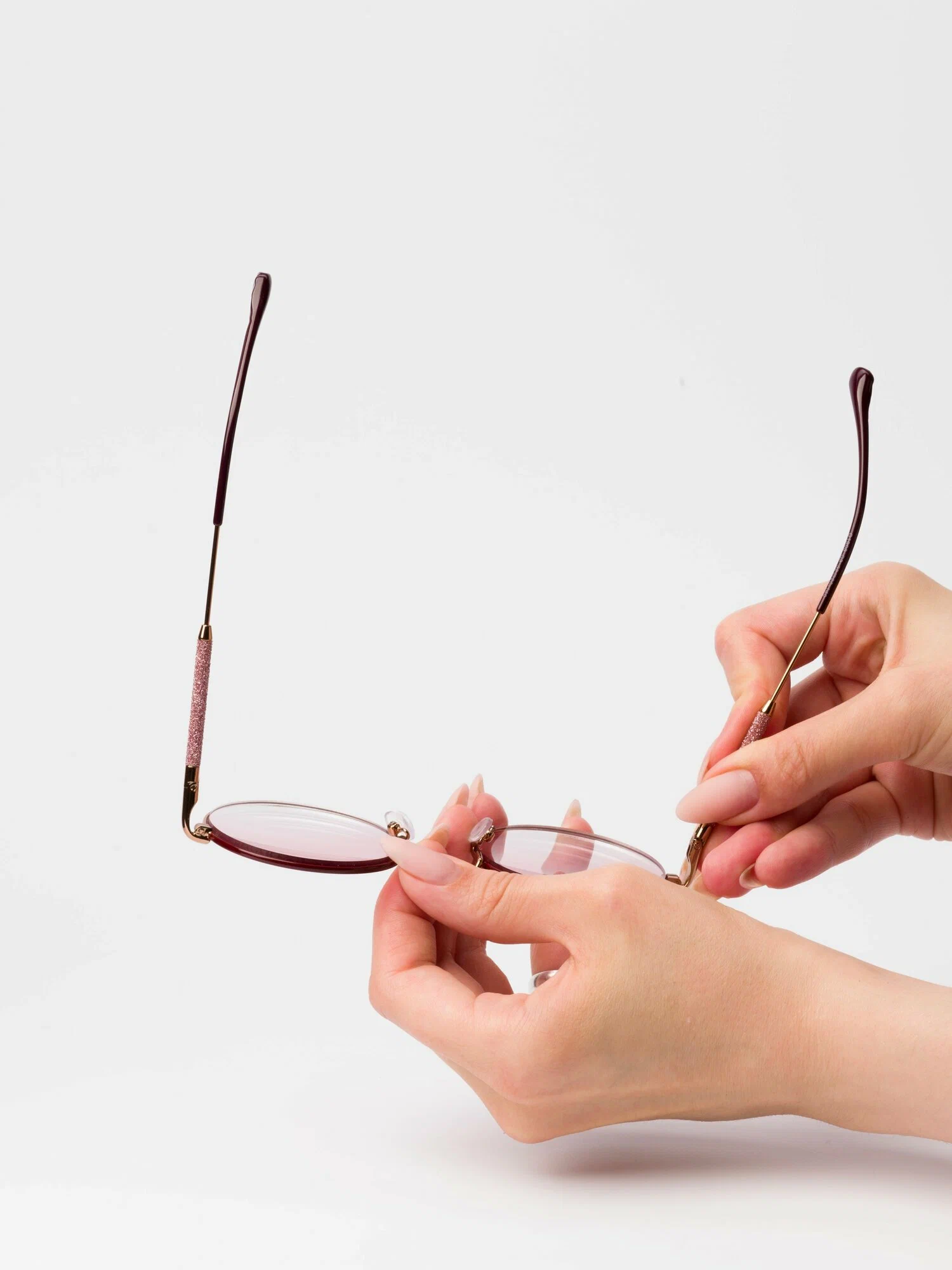 Готовые очки для зрения женские круглые +1,75