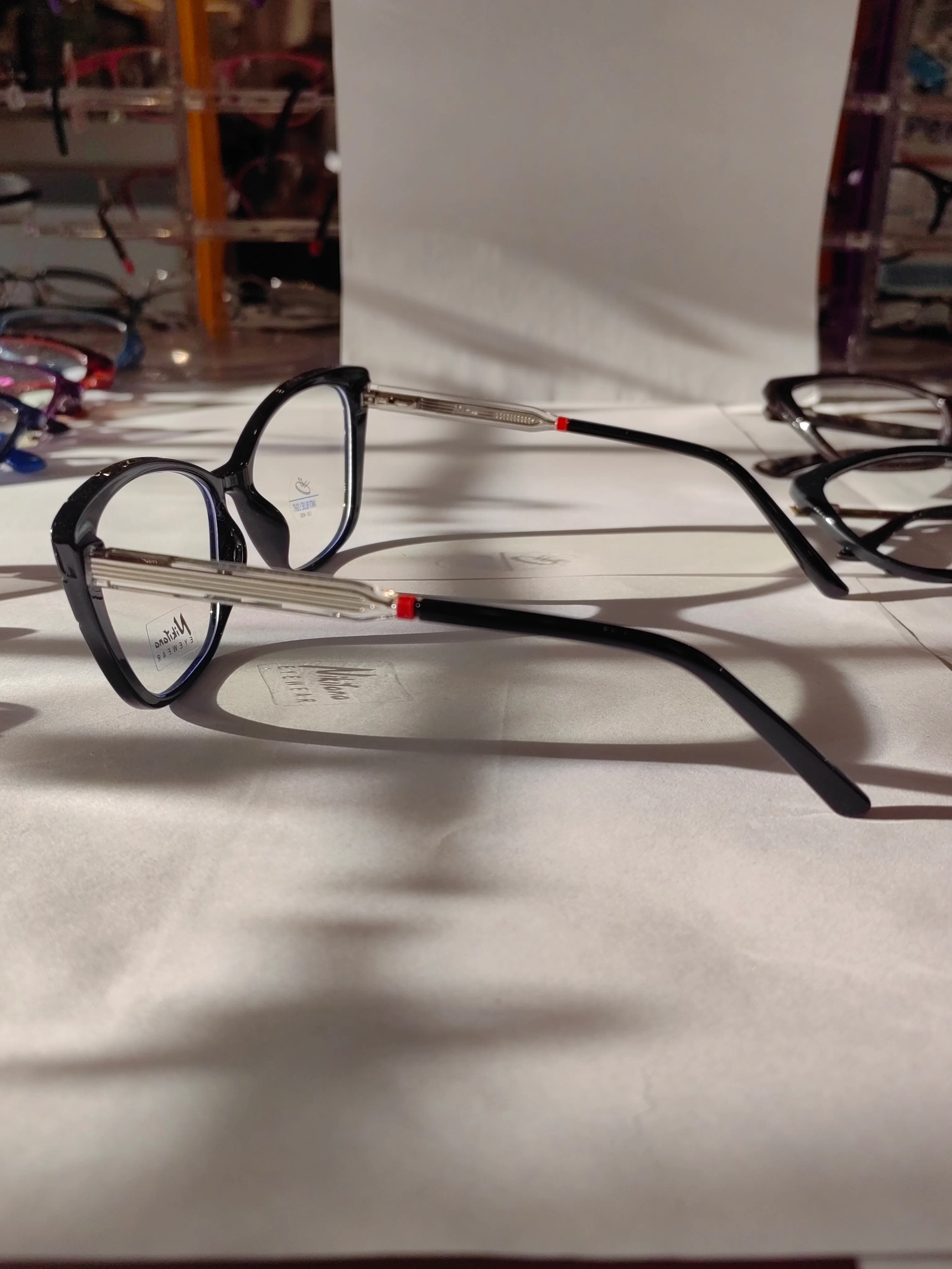 Оправа для очков Nikitana чёрный цвет, кошачье форма