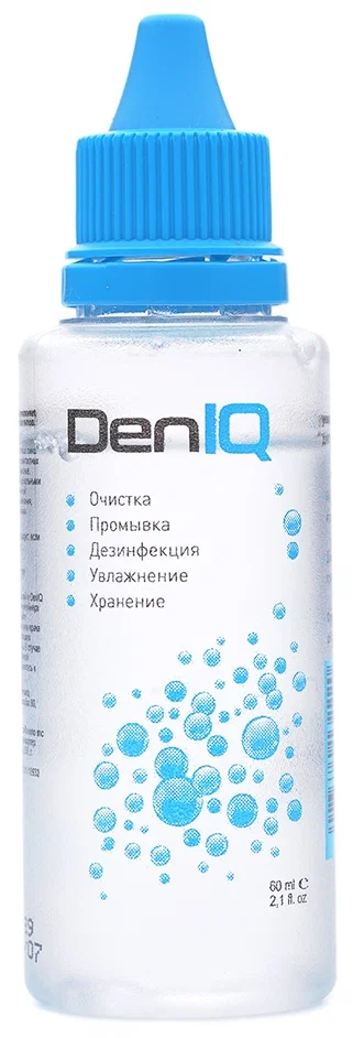 Раствор для ухода за контактными линзами DenIQ (60ml)