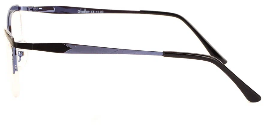 Готовые Готовые очки для зрения фиолетовые с диоптриями -4.00 футляр