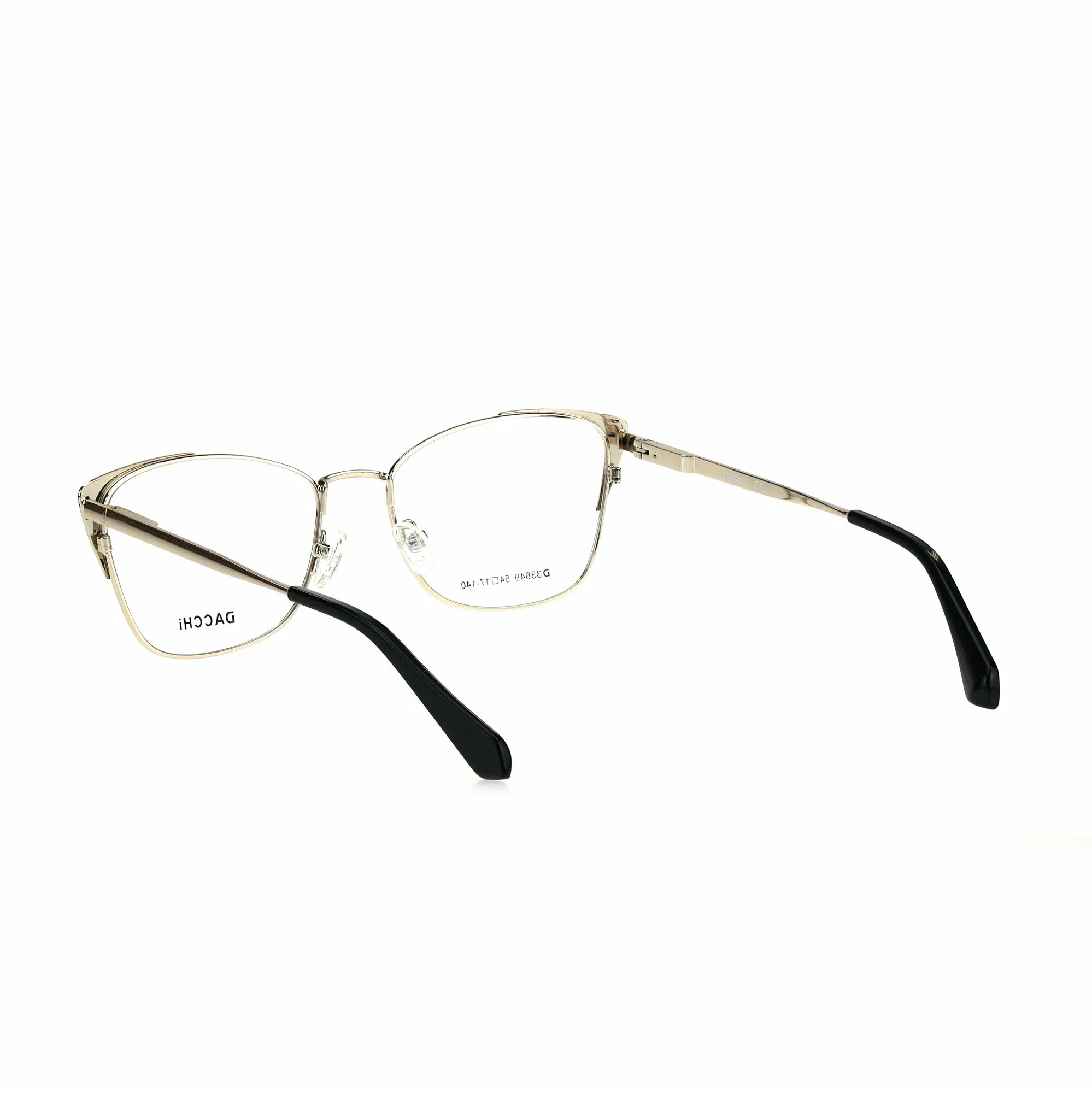 Готовые очки для зрения с футляром-змейка DACCHI мод. 33649 Цвет 1 с линзами ECOPLUS 1.50 UC -0.50 РЦ 64-66